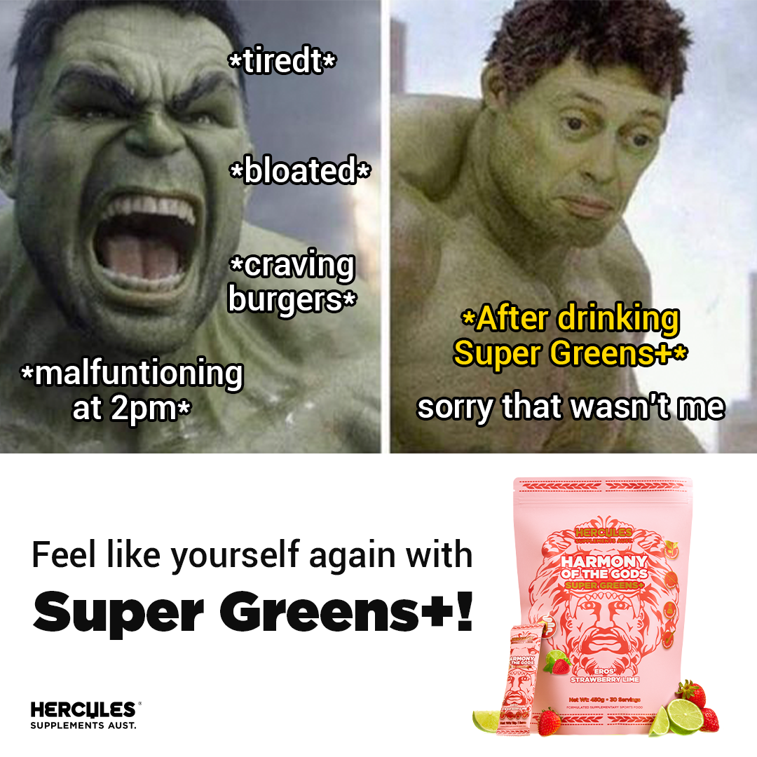 Hercules Supplements Aust Facebook ad