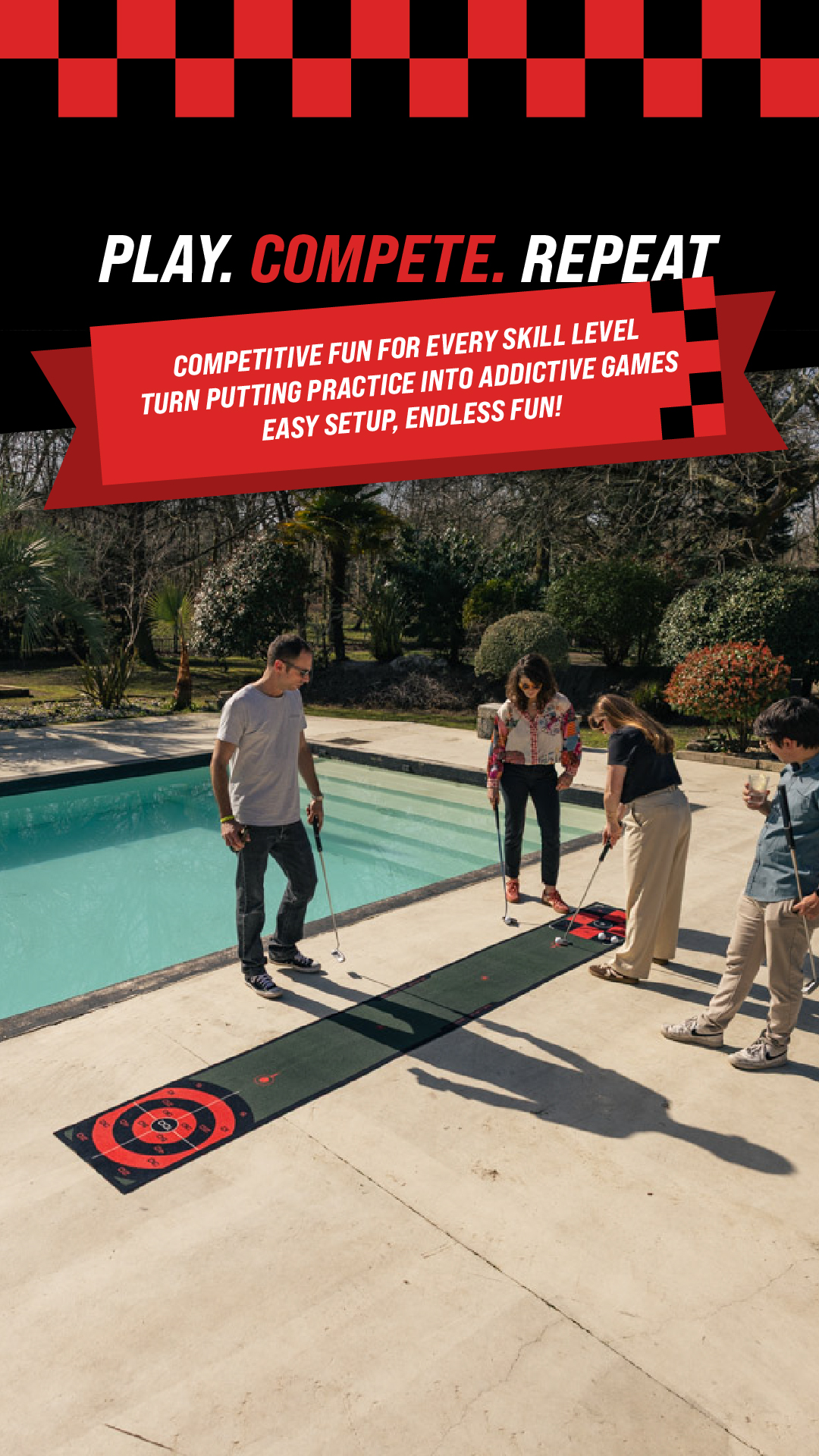 Wellputt Golf Facebook ad
