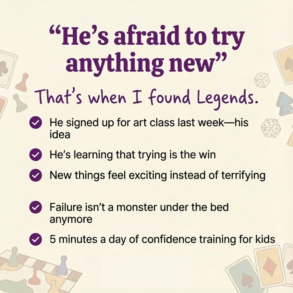 Build Legends Facebook ad