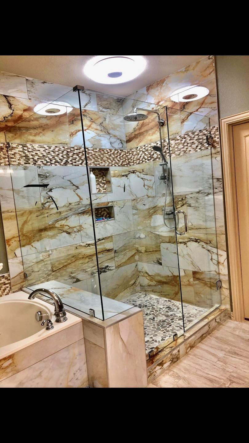 JC GLASS And mirrors Facebook ad: PRECISION INNOVATION STYLE RESIDENTIAL & COMMERCIAL