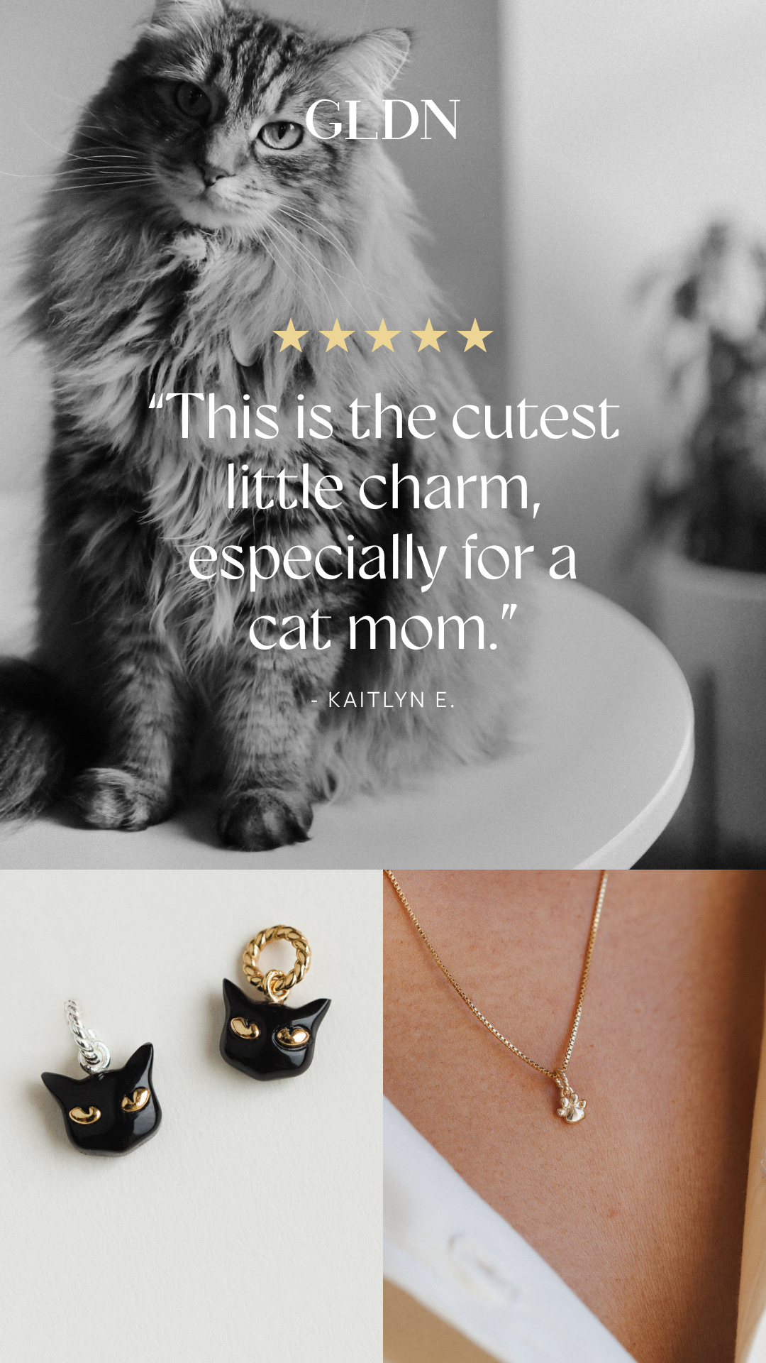 GLDN - Personal, Handmade Jewelry Facebook ad