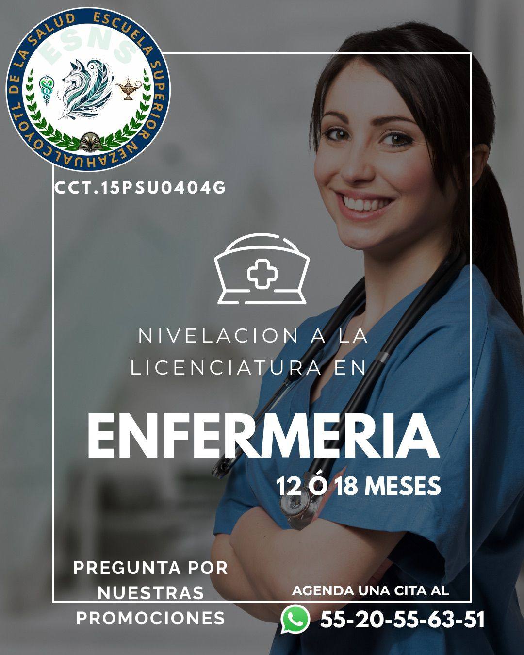 Escuela Superior Nezahualcóyotl De La Salud Facebook ad