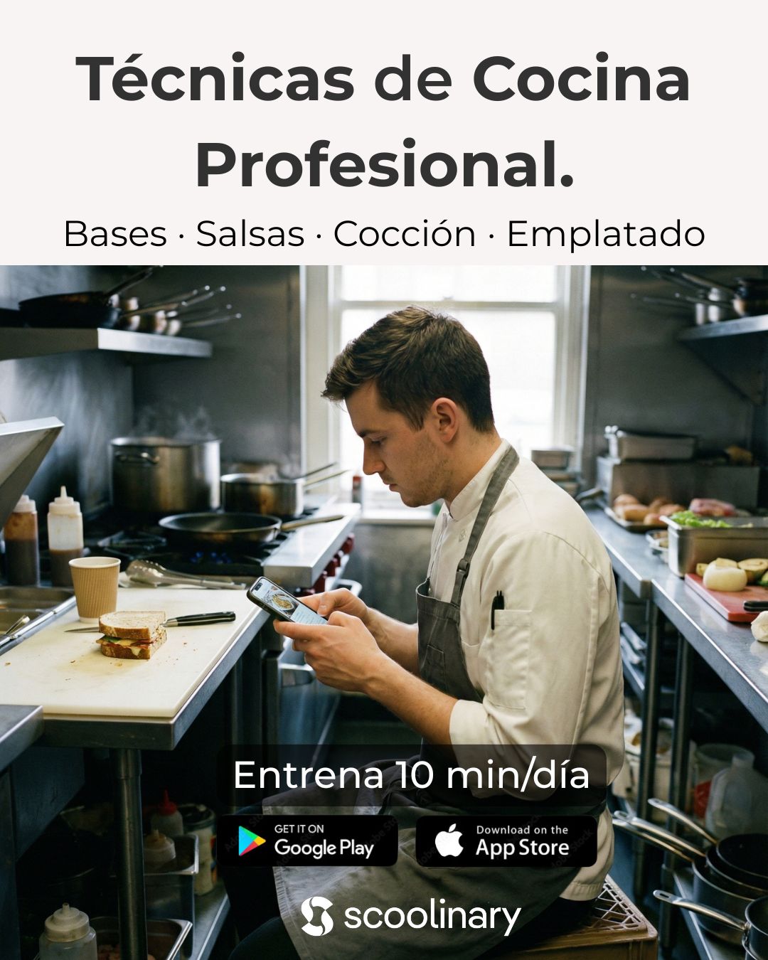 Scoolinary Facebook ad