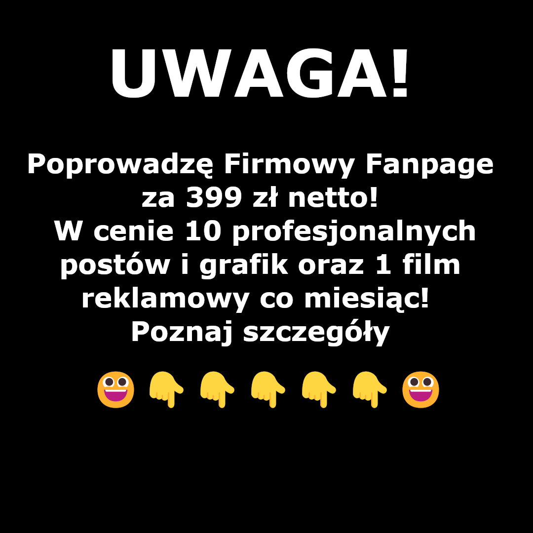 Creative Agency Facebook ad: Skorzystaj z promocji