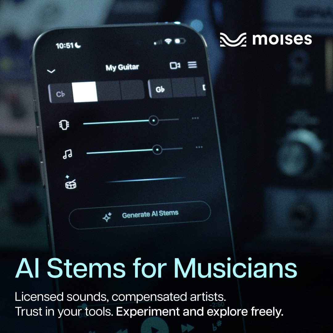 Moises.ai Facebook ad