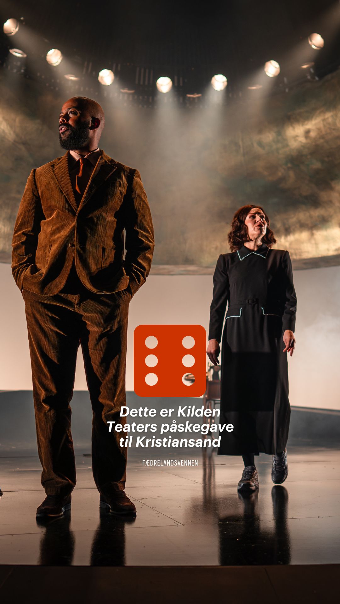 Kilden Teater Facebook ad: Vinterens teateropplevelse