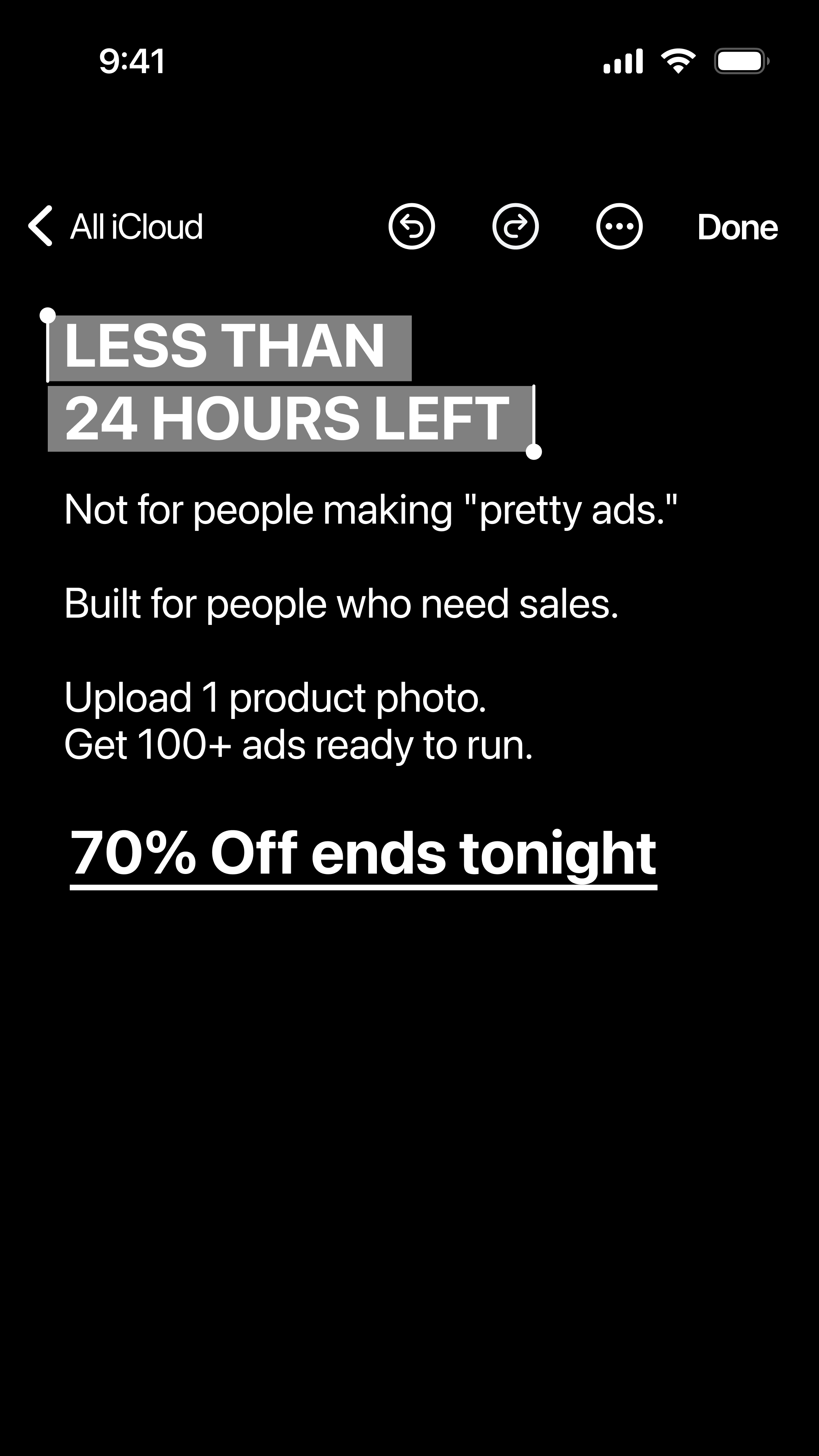 Zeely Facebook ad