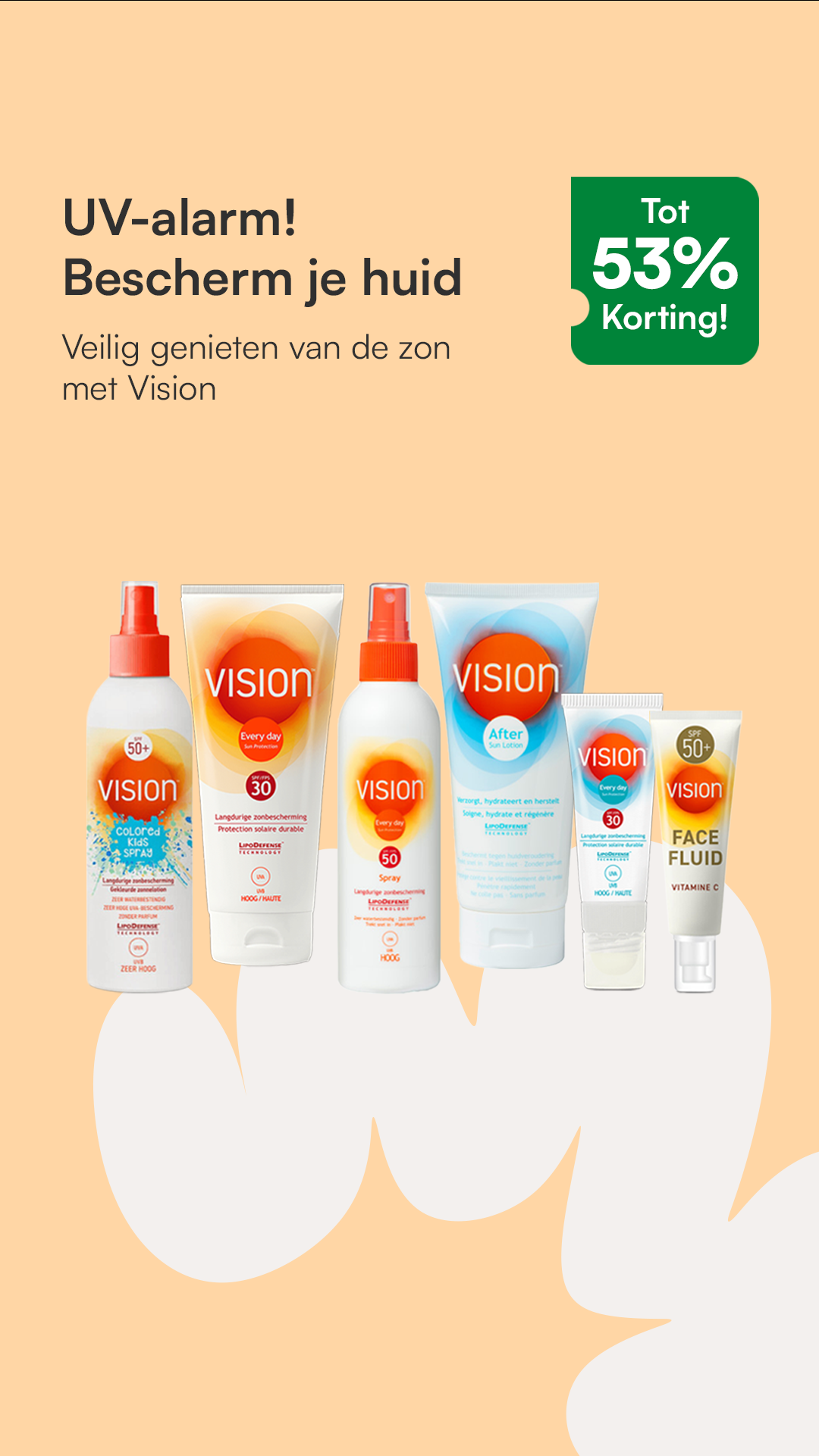 Drogist.nl Facebook ad: Zon op komst, smeren maar!