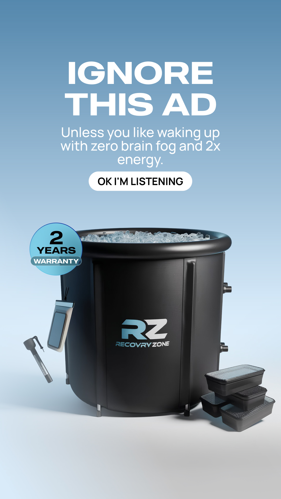 Recovry Zone Facebook ad