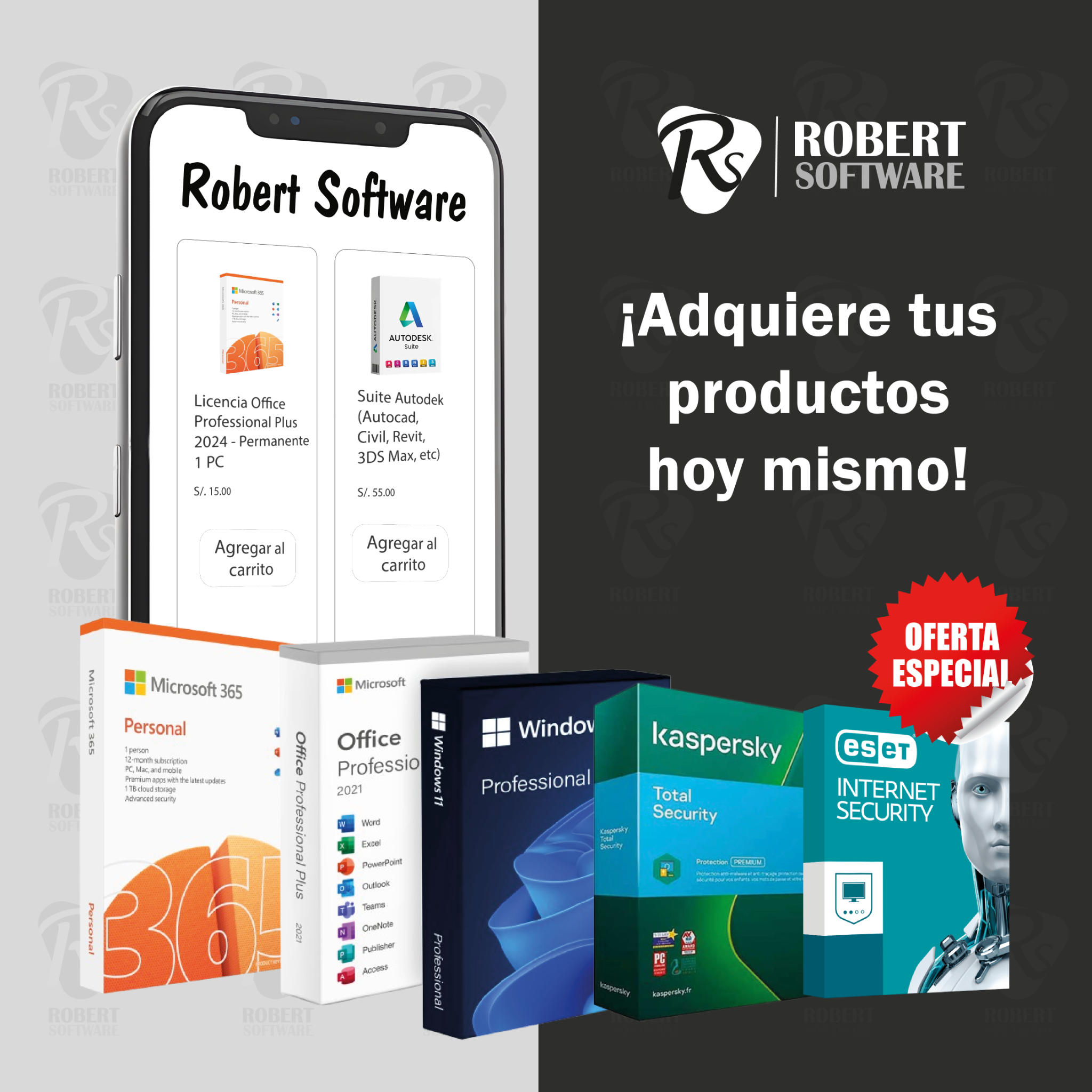 Robert Software Soporte Facebook ad: Adquiere tus herramientas digitales desde S/.