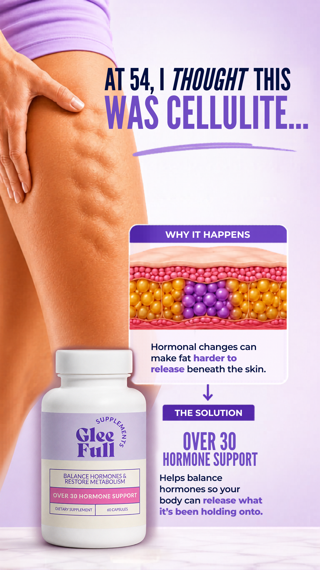 GleeFull Facebook ad