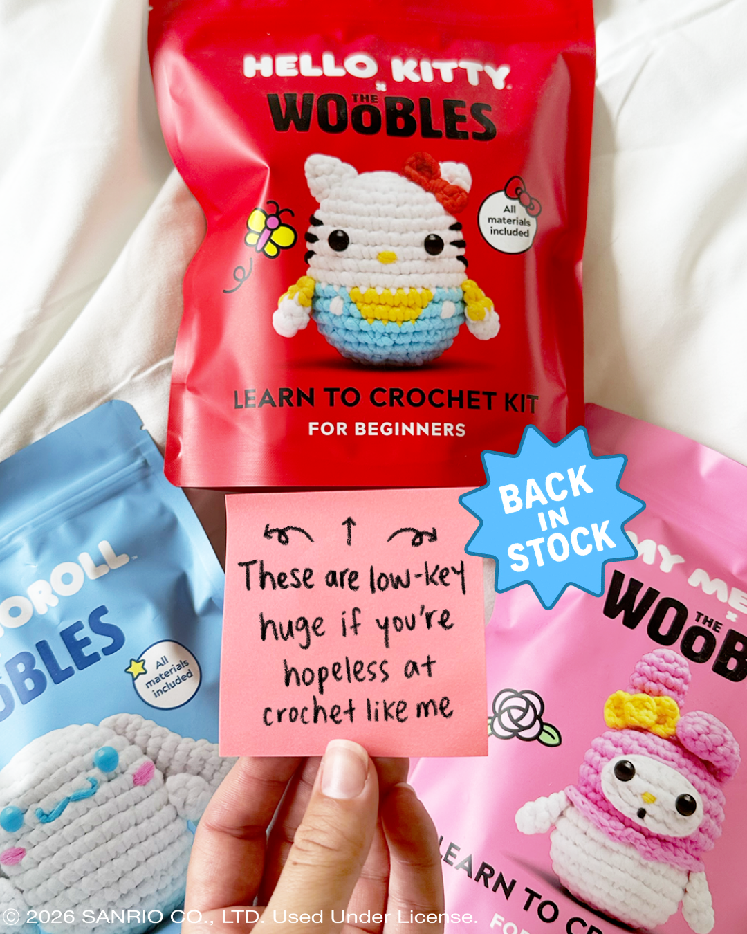The Woobles Facebook ad