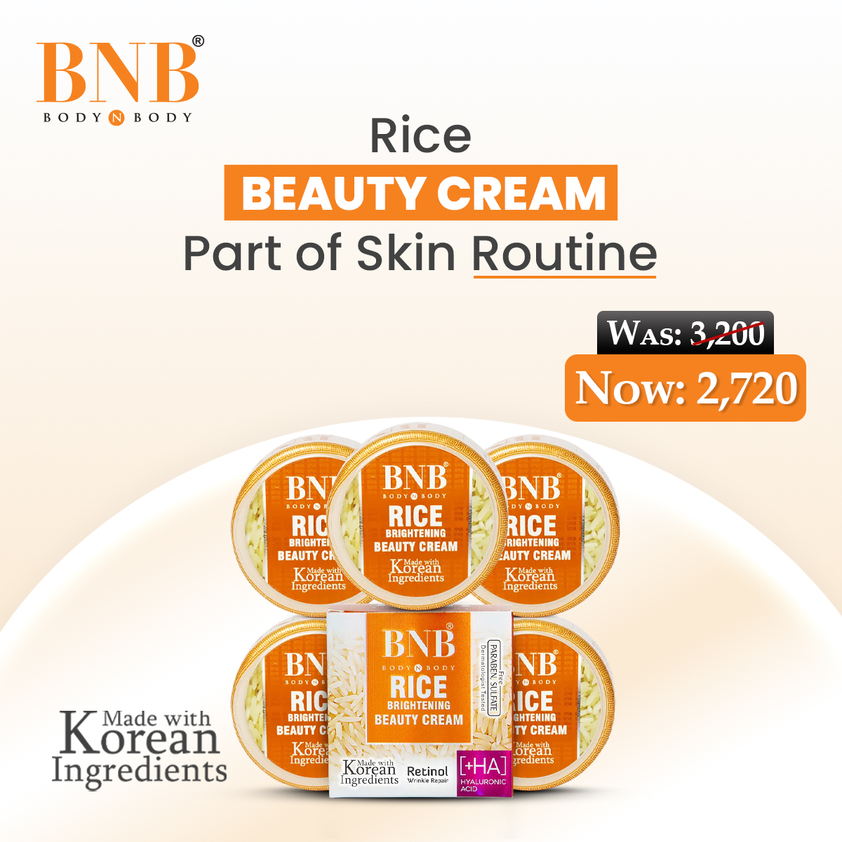 BNB bodynbody Facebook ad