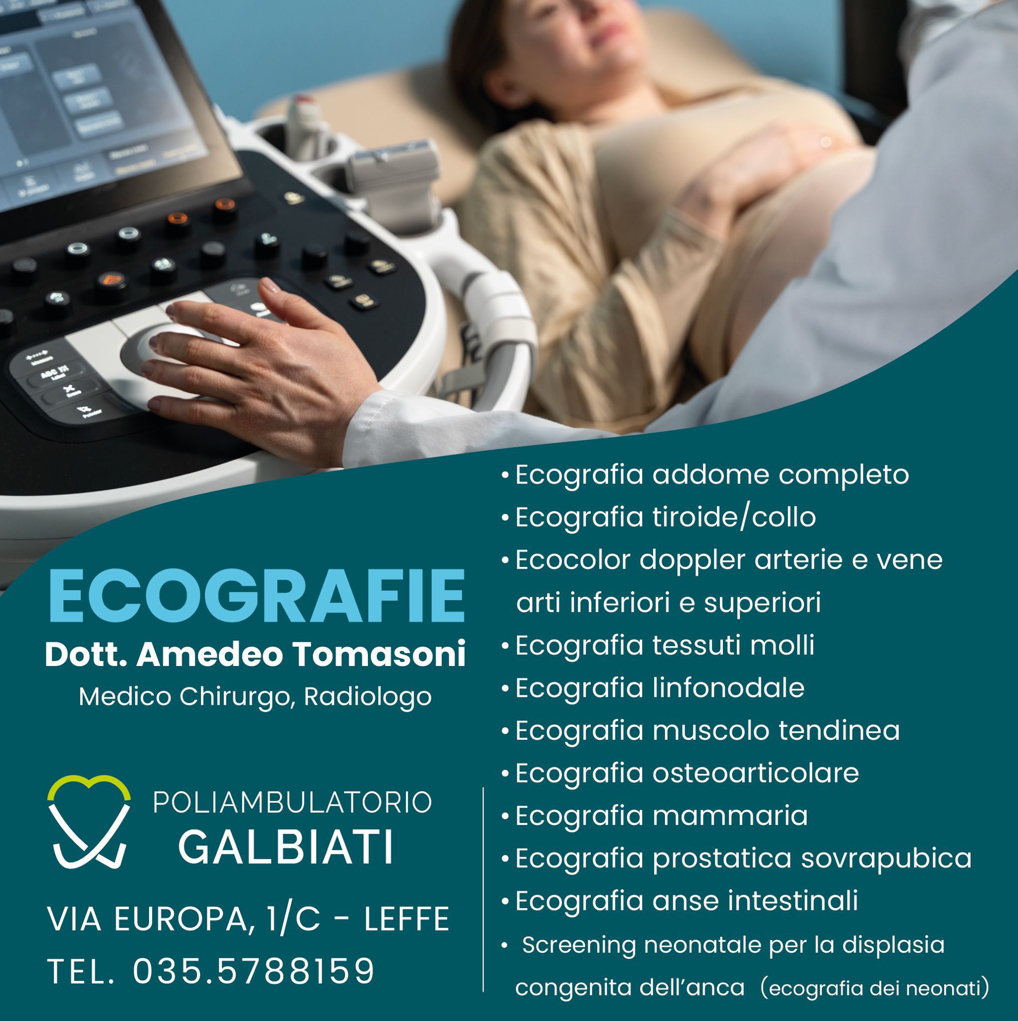 Poliambulatorio Galbiati Facebook ad