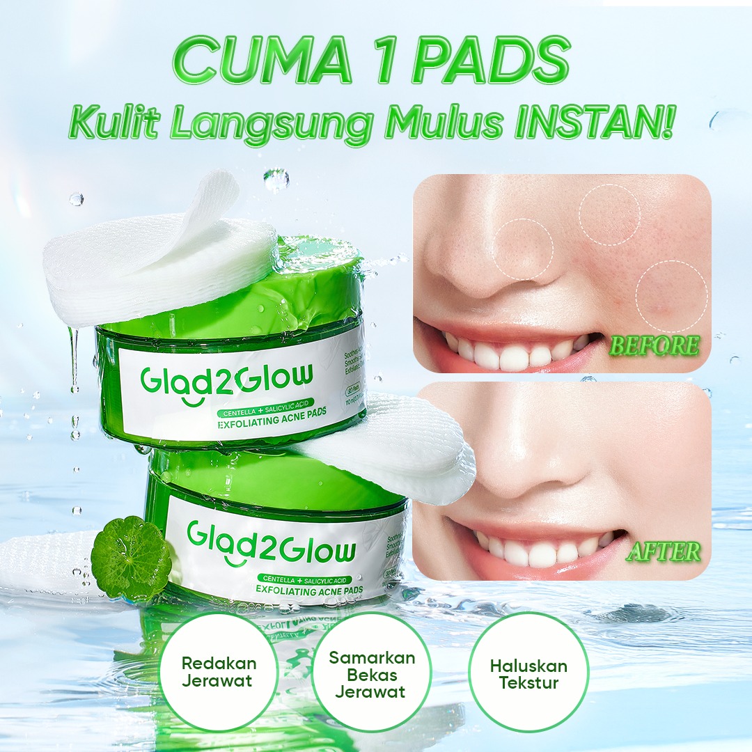 Glad 2 Glow.indonesia Facebook ad