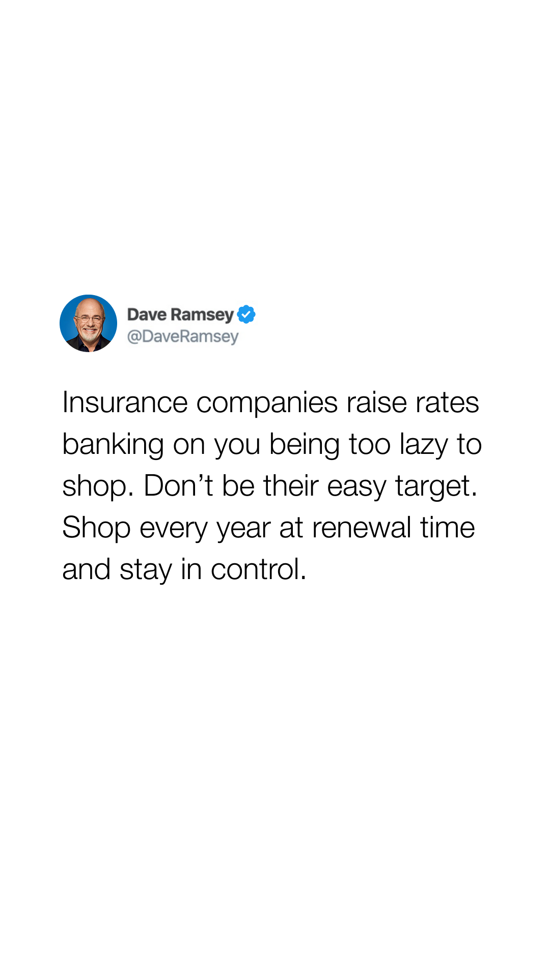Dave Ramsey Facebook ad