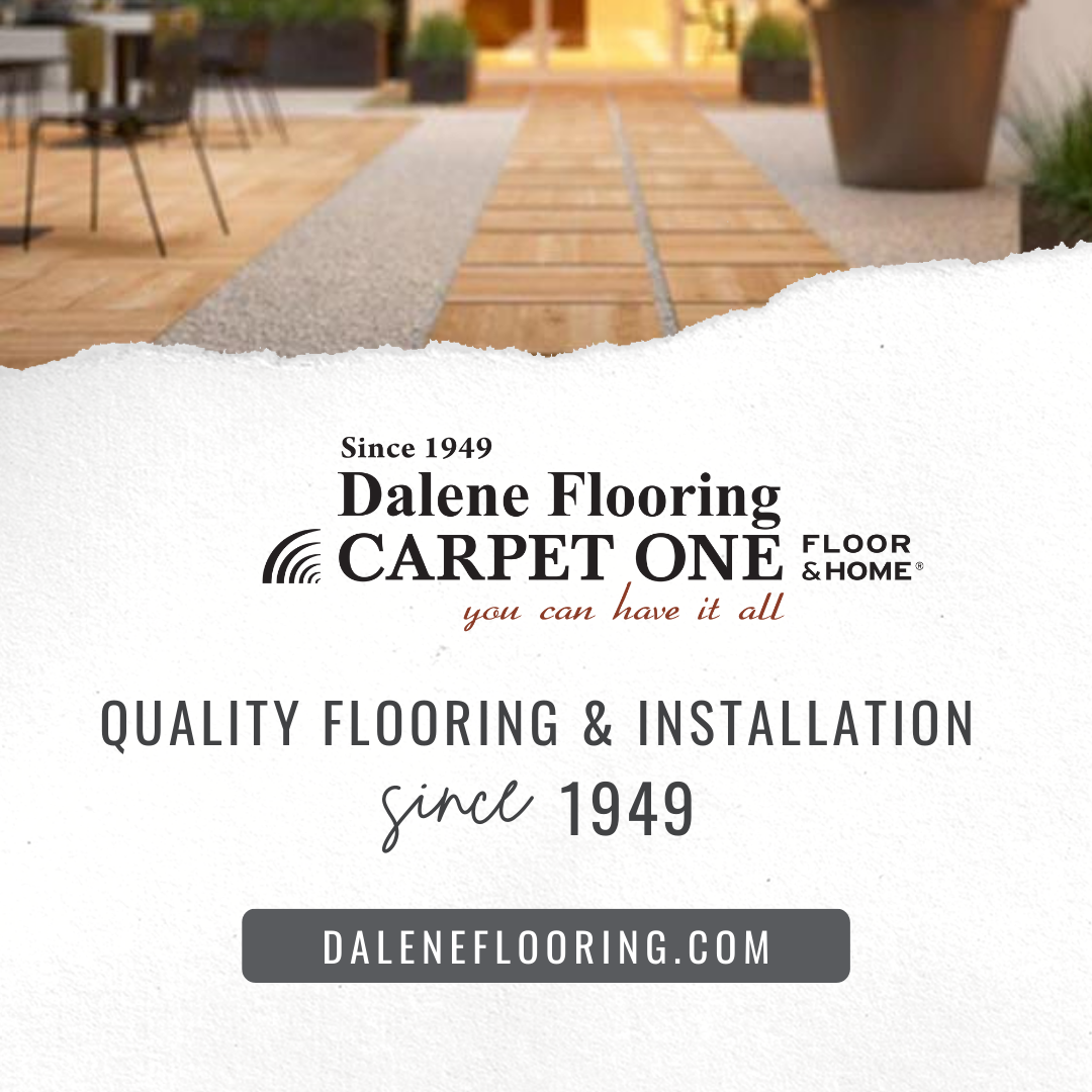Dalene Flooring Carpet One Facebook ad: Home Page