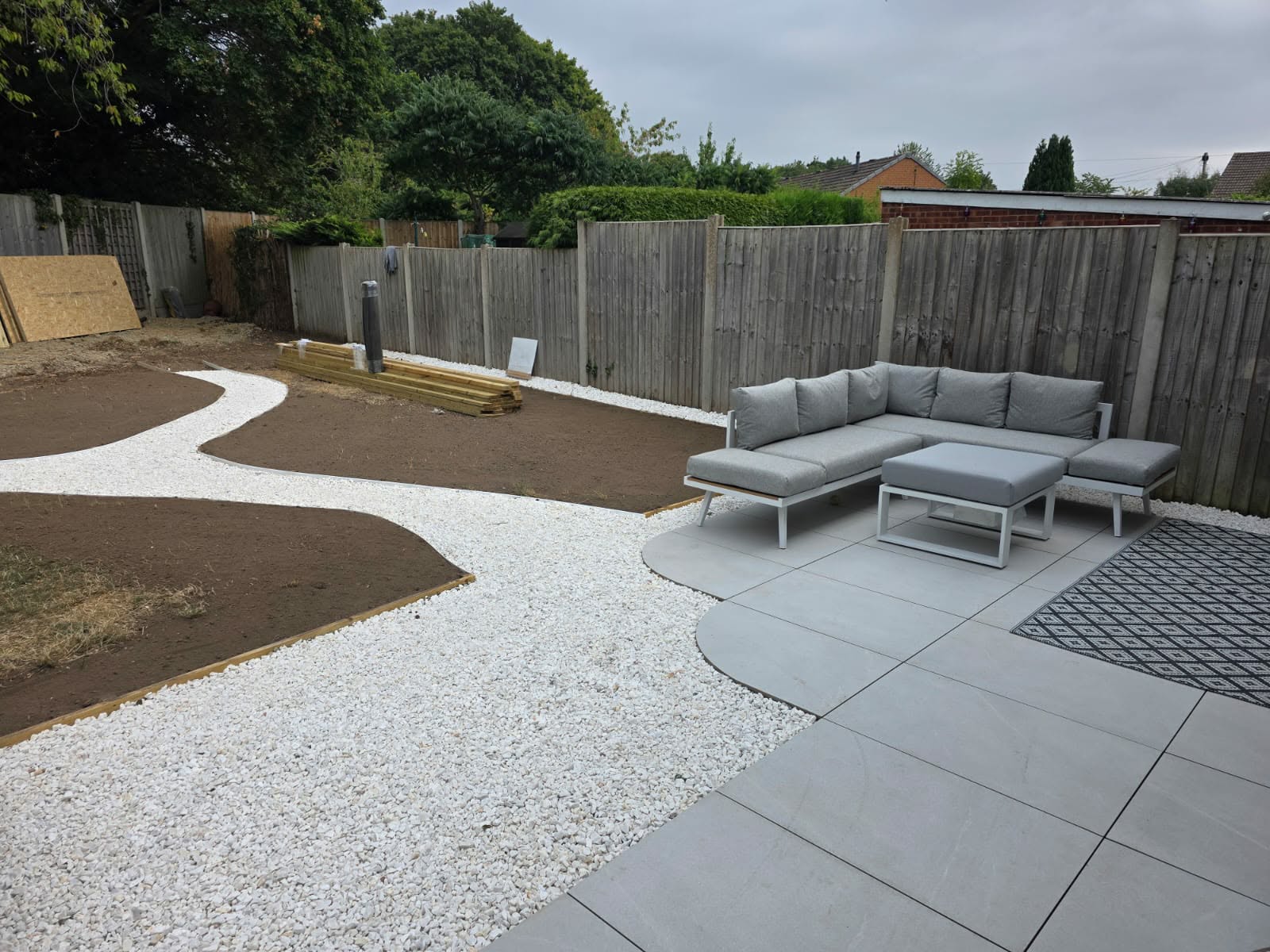 YOUR NIQUE Garden refurb and landscape Facebook ad: WE'RE OPEN FOR BUSINESS!