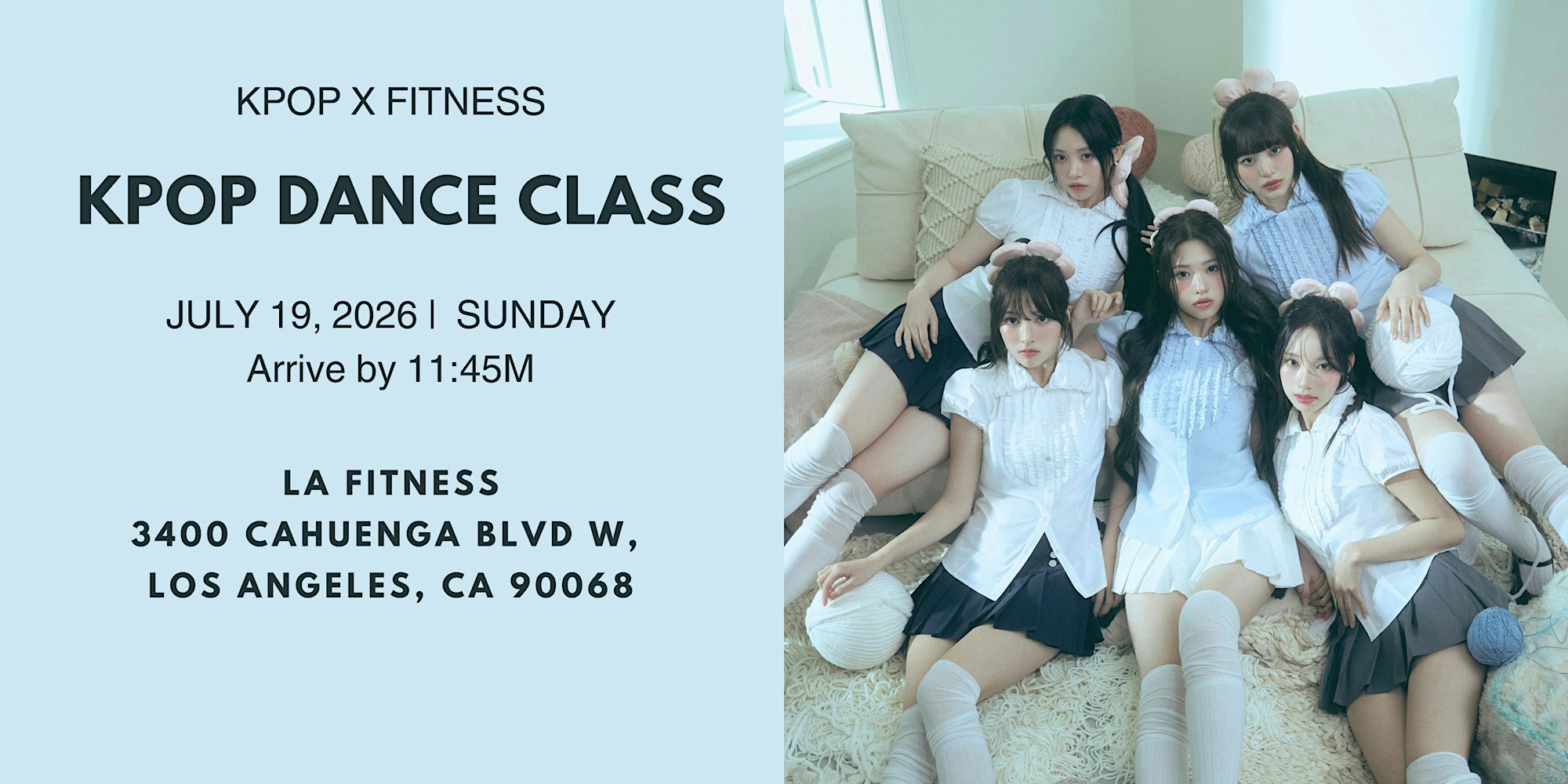 CD + The Playas Facebook ad: KPOP DANCE CLASS | KPOP X FITNESS