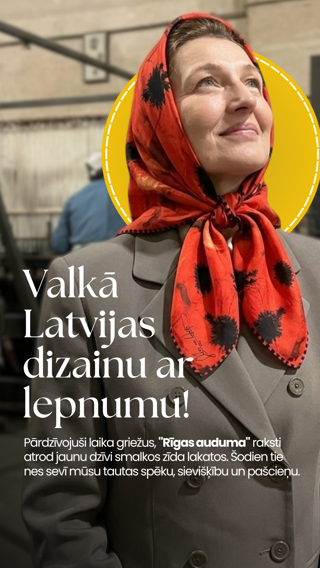 Šalles un Lakati Facebook ad: Šī priekš mums ir ļoti īpaša kolekcija.