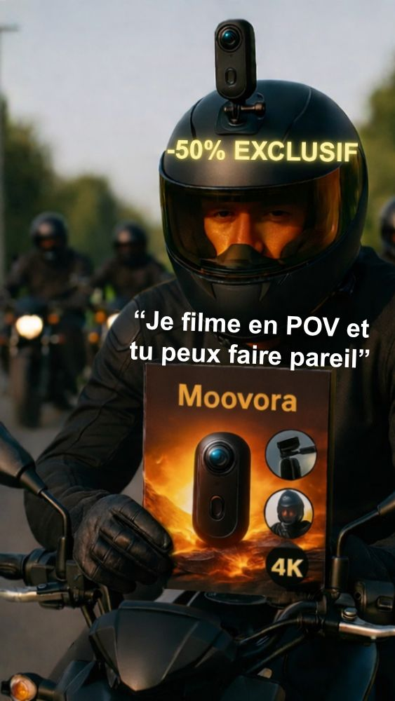 Moovora Facebook ad: Profitez. Moovora s’occupe du reste.
