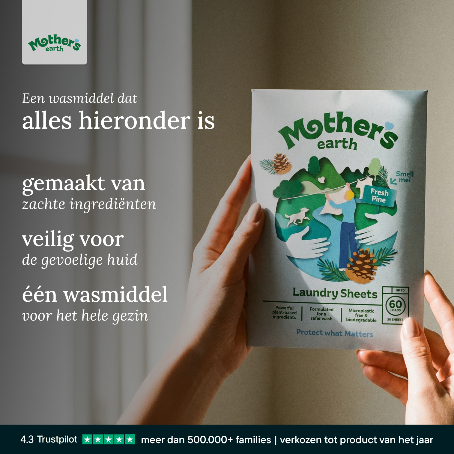 Mothers Earth Facebook ad