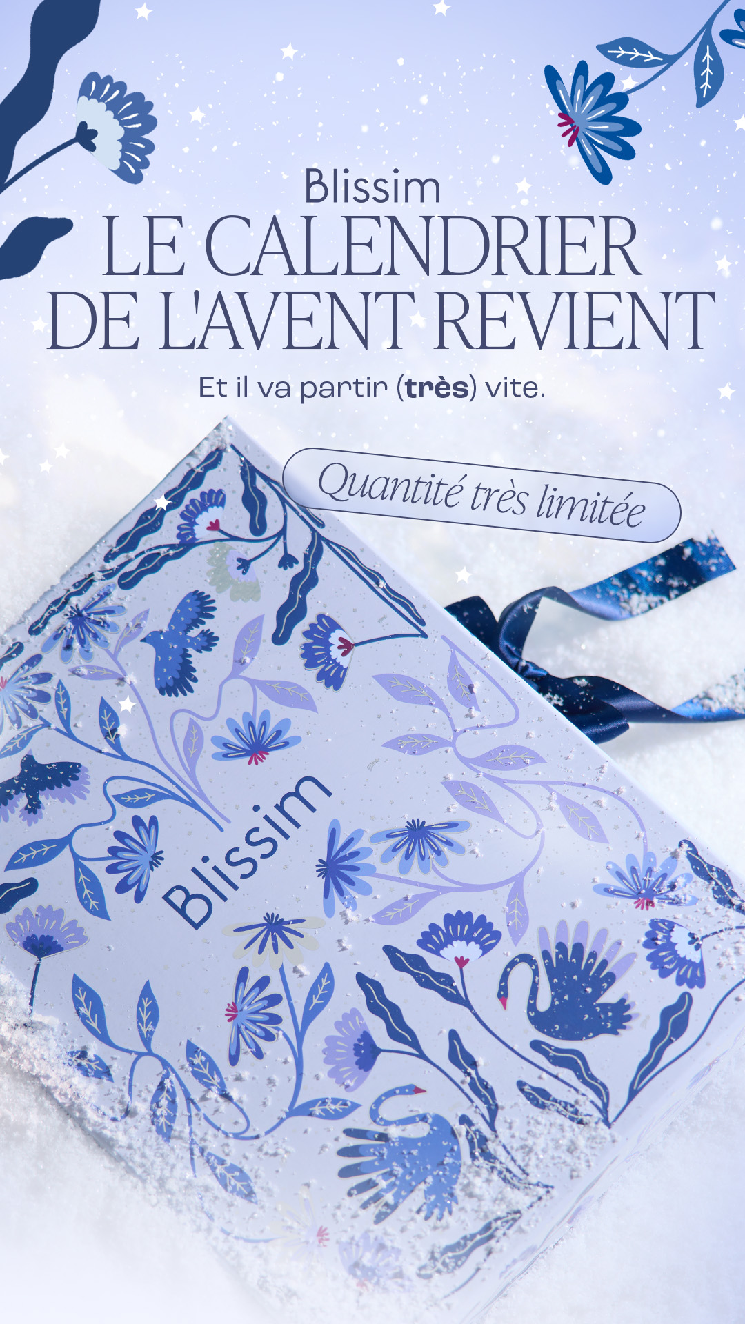 Blissim Facebook ad: +450€ de beauté
