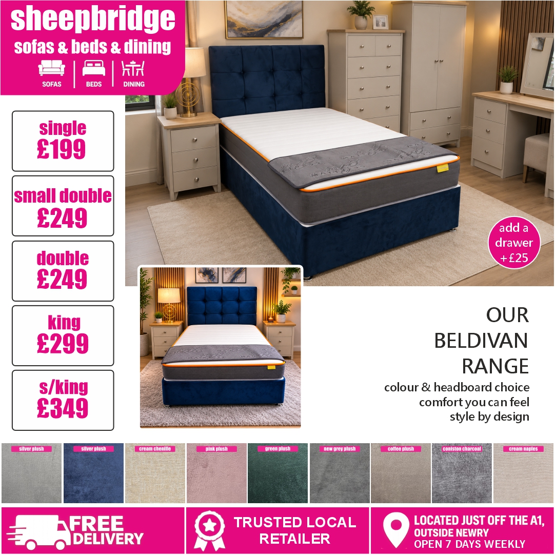 Sheepbridge Sofas & Beds Facebook ad