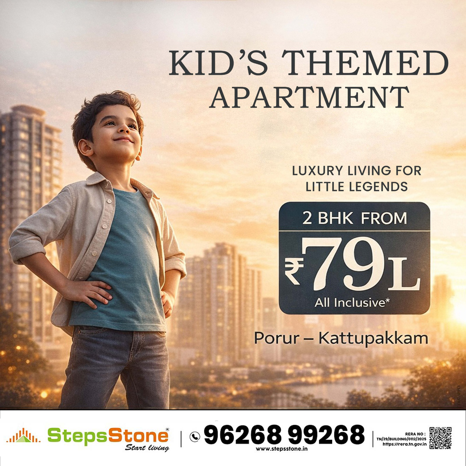 Apartments in Porur Facebook ad from May 23, 2026