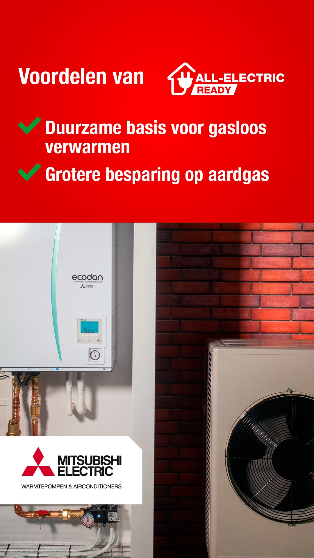 Mitsubishi Electric Facebook ad