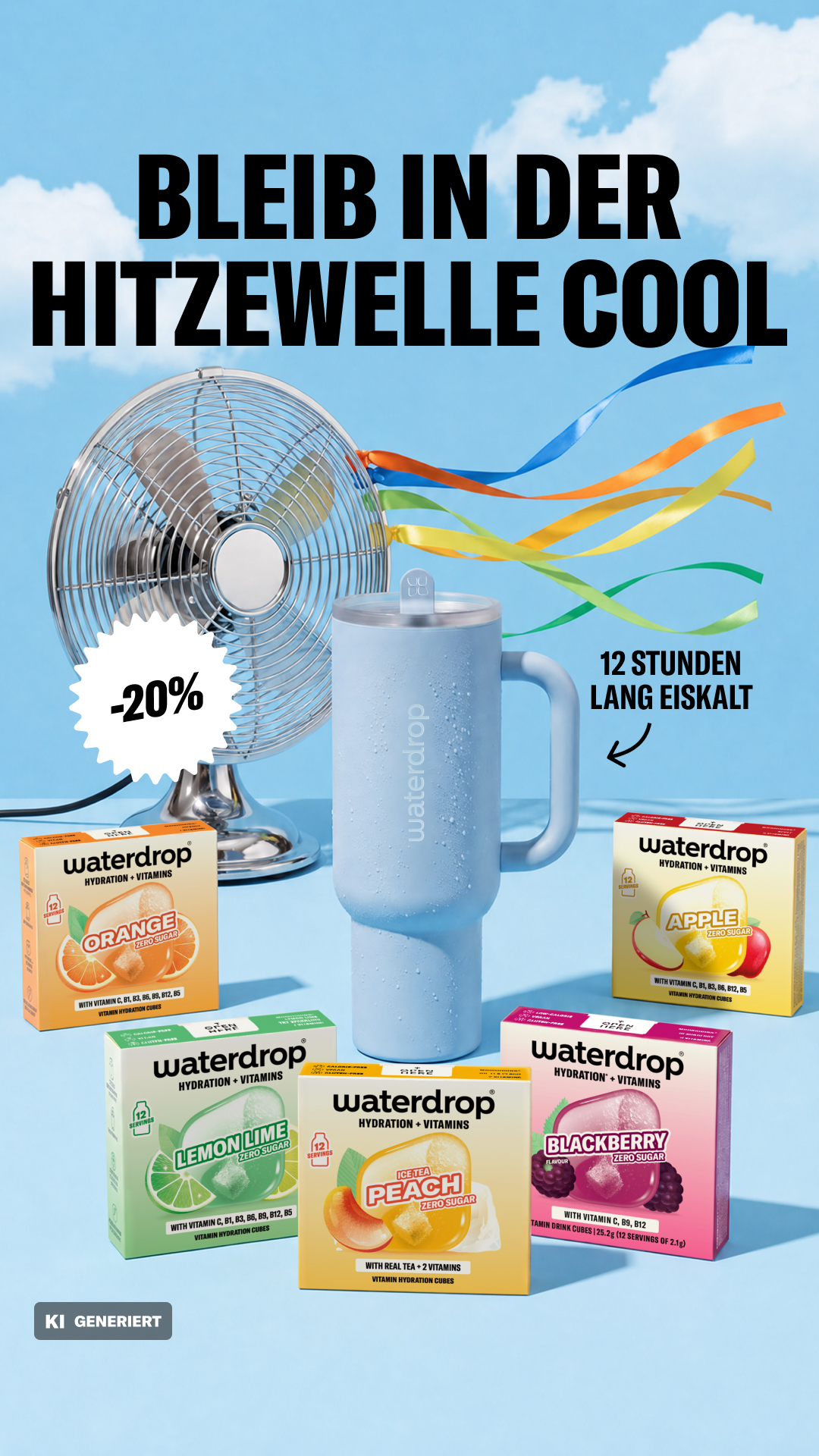 waterdrop Facebook ad
