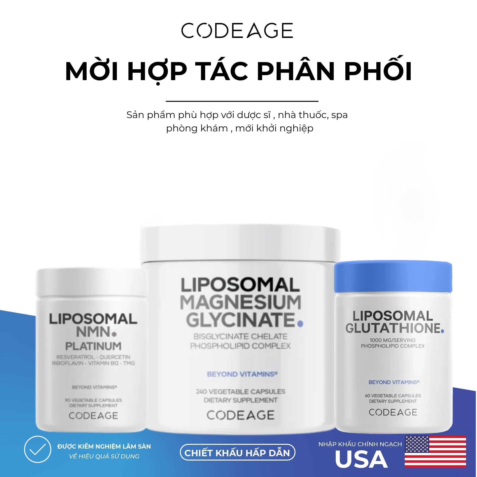 Tuyển Đại Lý & Nhà phân phối Codeage chính hãng Facebook ad