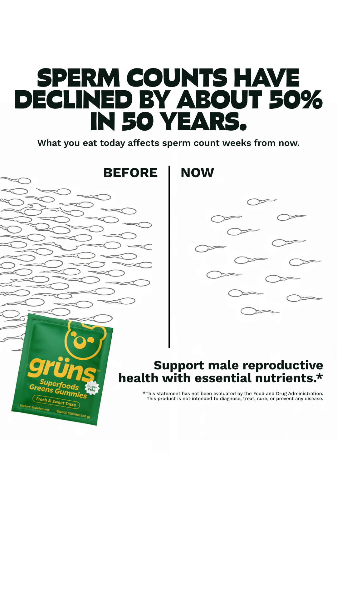 Grüns Facebook ad