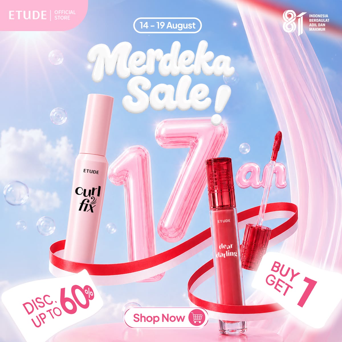Etude Indonesia Facebook ad: ETUDE