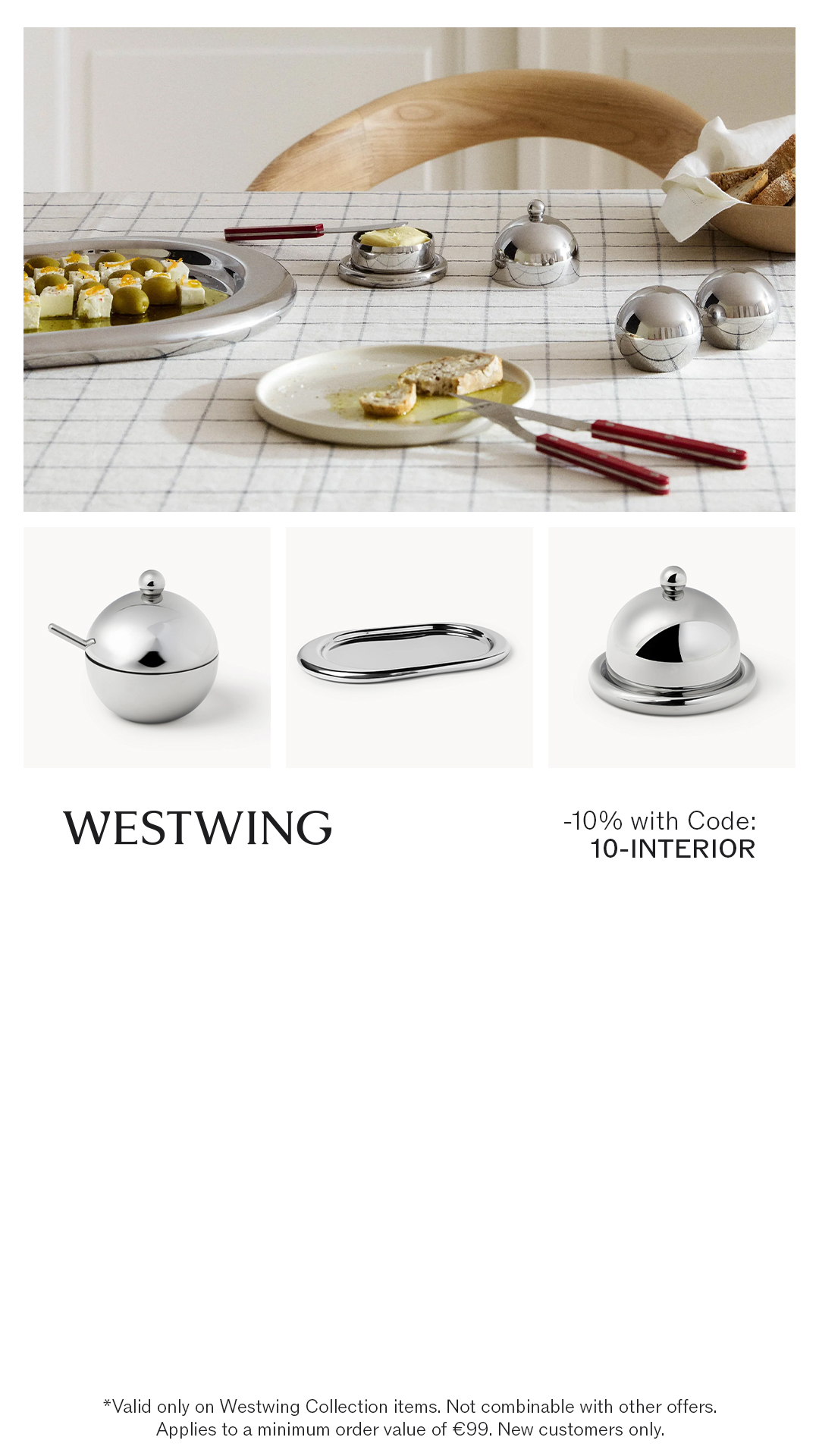 Westwing.at Facebook ad