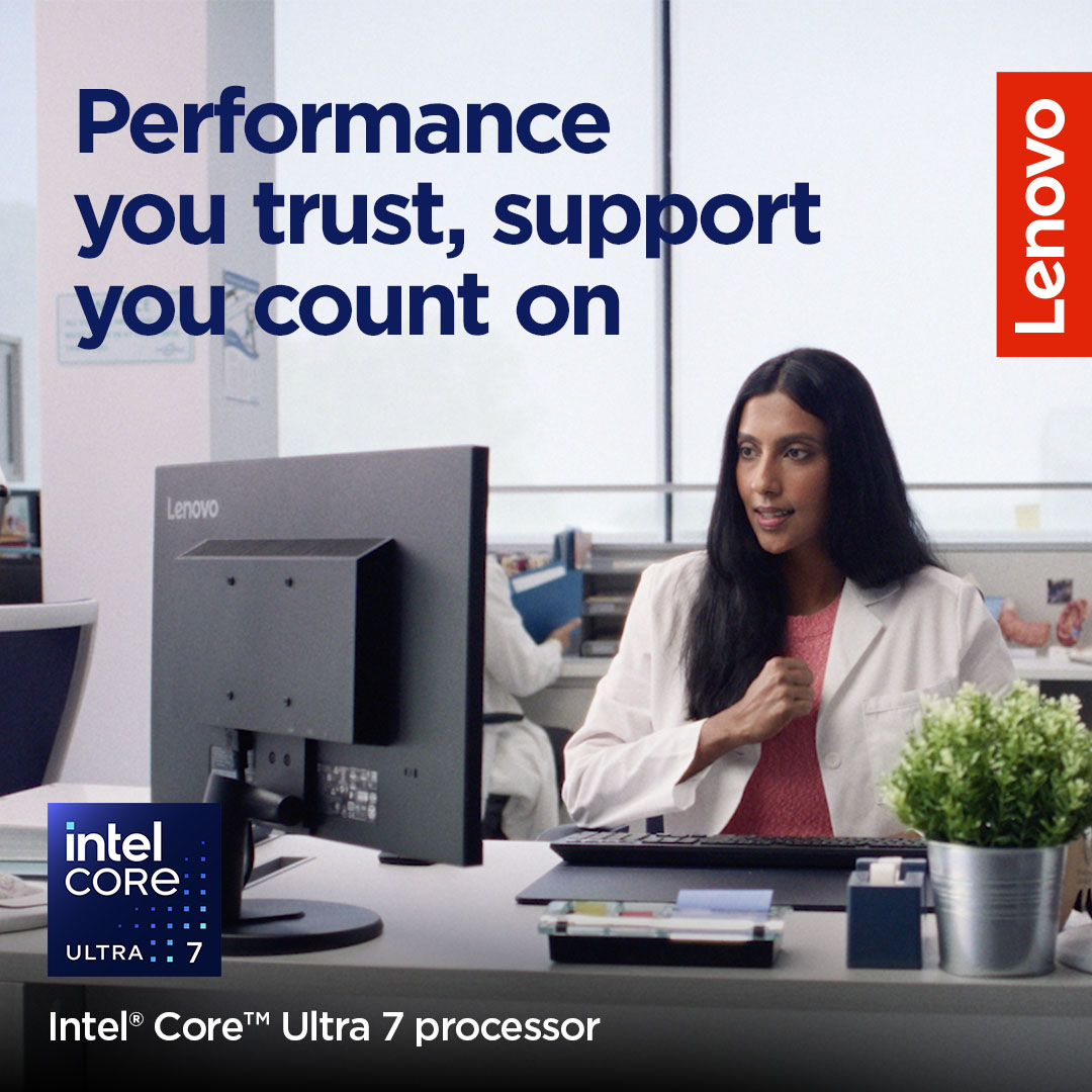 Lenovo Malaysia Facebook ad: Your work doesn’t slow down-and neither should your…