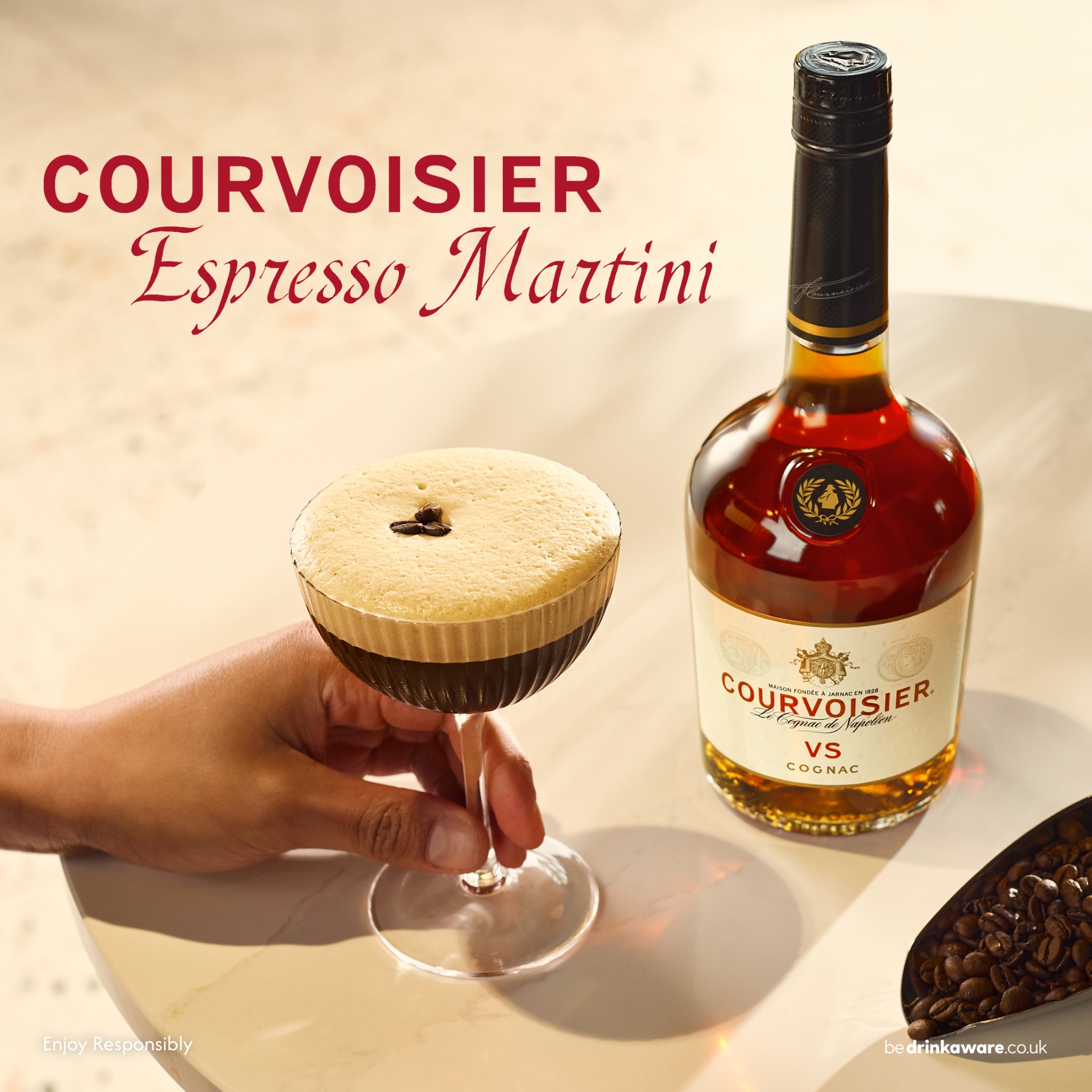 Courvoisier Facebook ad from Mar 13, 2026