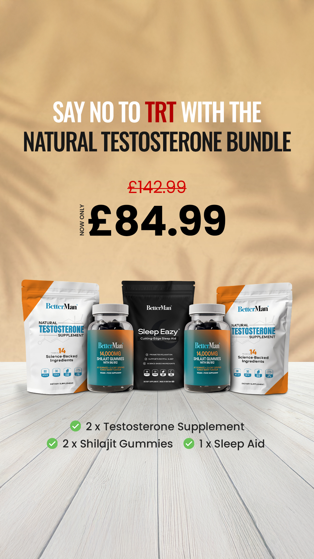 Betterman Labs Facebook ad