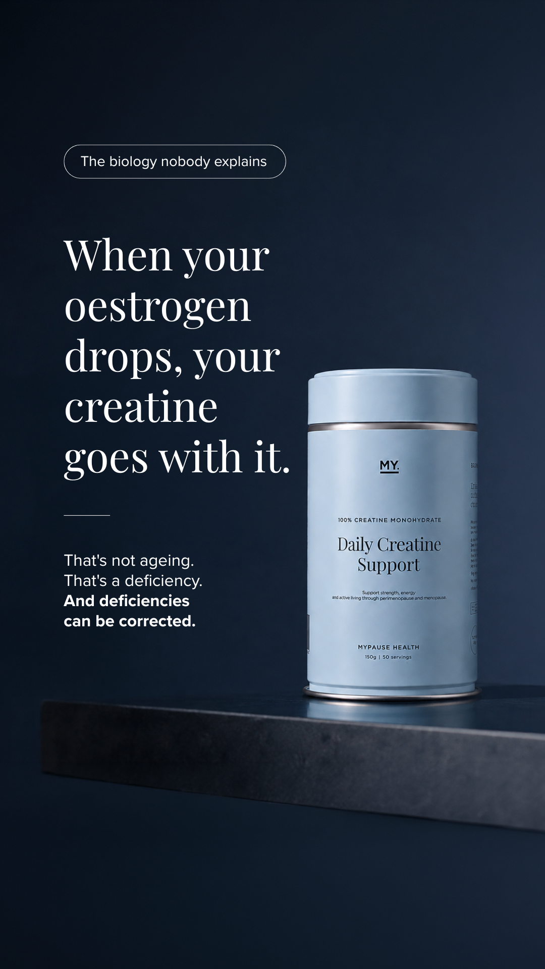 MyPause Health Facebook ad