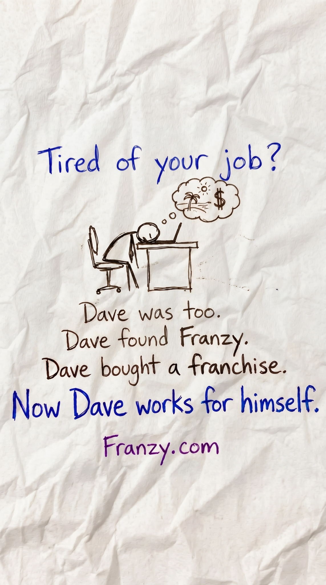 Franzy Facebook ad