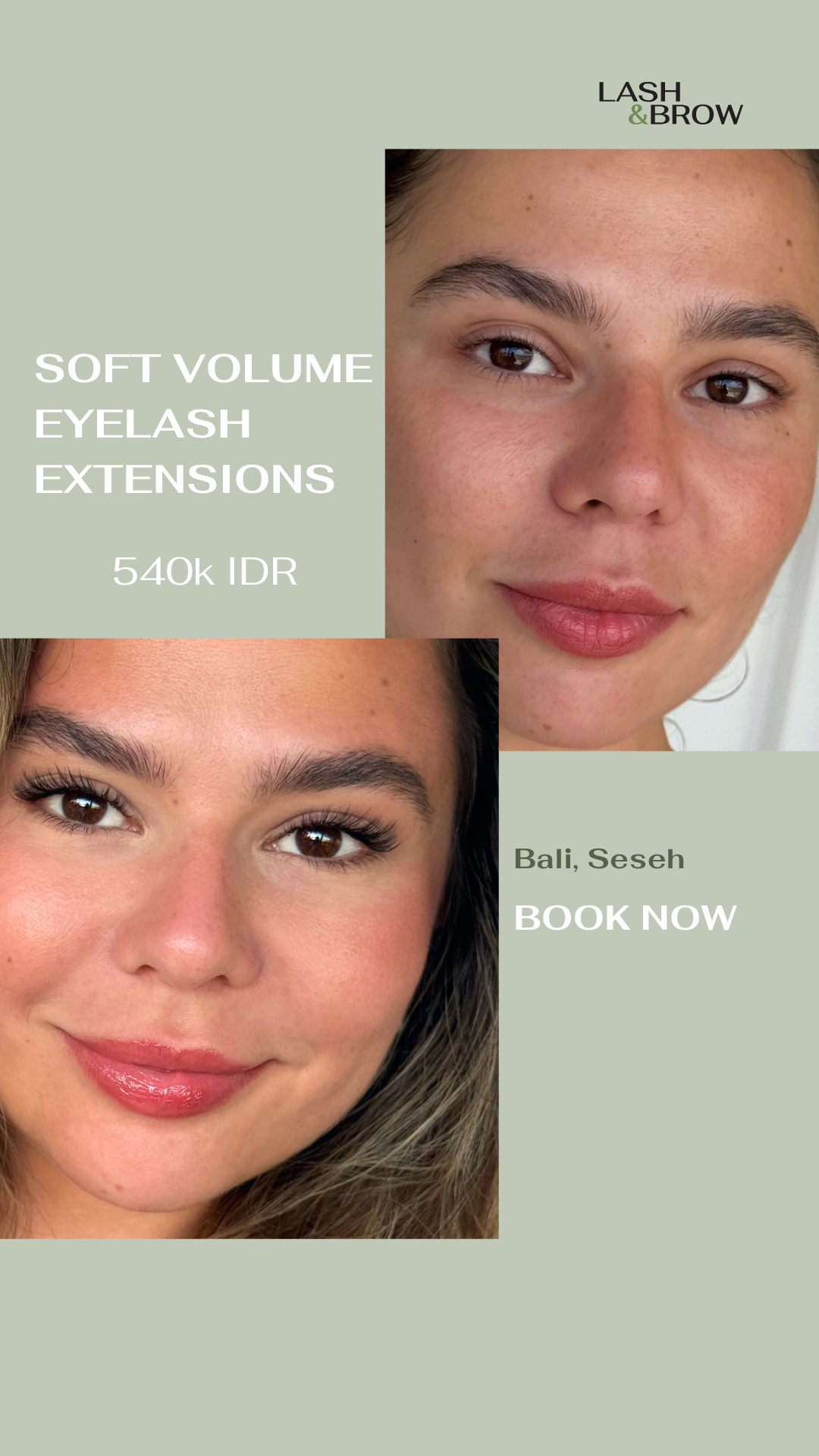Lashes Seseh Facebook ad: DM us to book Volume Lash Extensions at…
