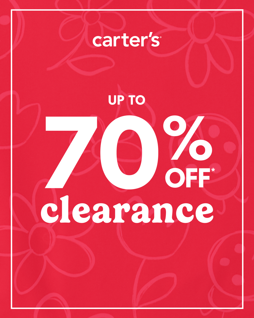 Carter's Facebook ad