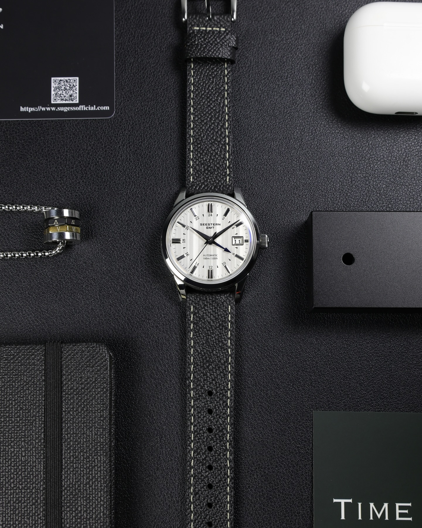Time Crafted Facebook ad: Seestern S446 GMT, White Dial is Back in…