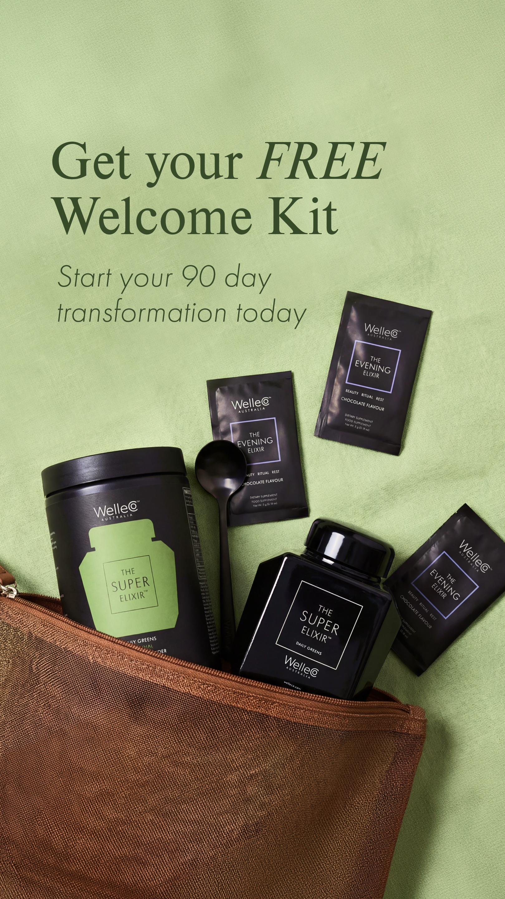 WelleCo Facebook ad