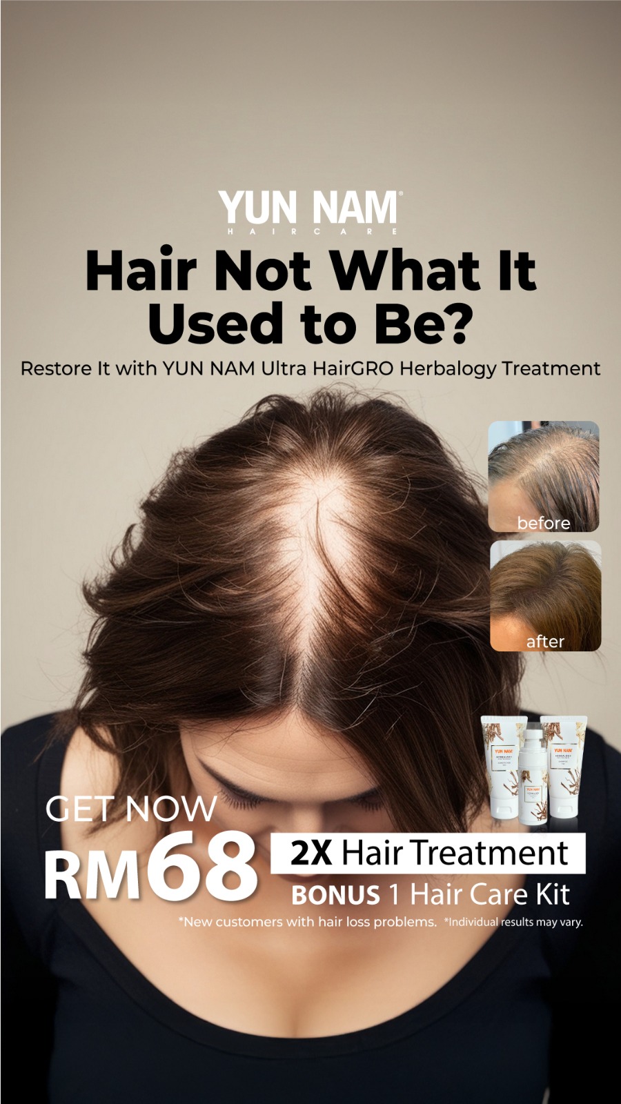 Yun Nam Hair Care Malaysia Facebook ad