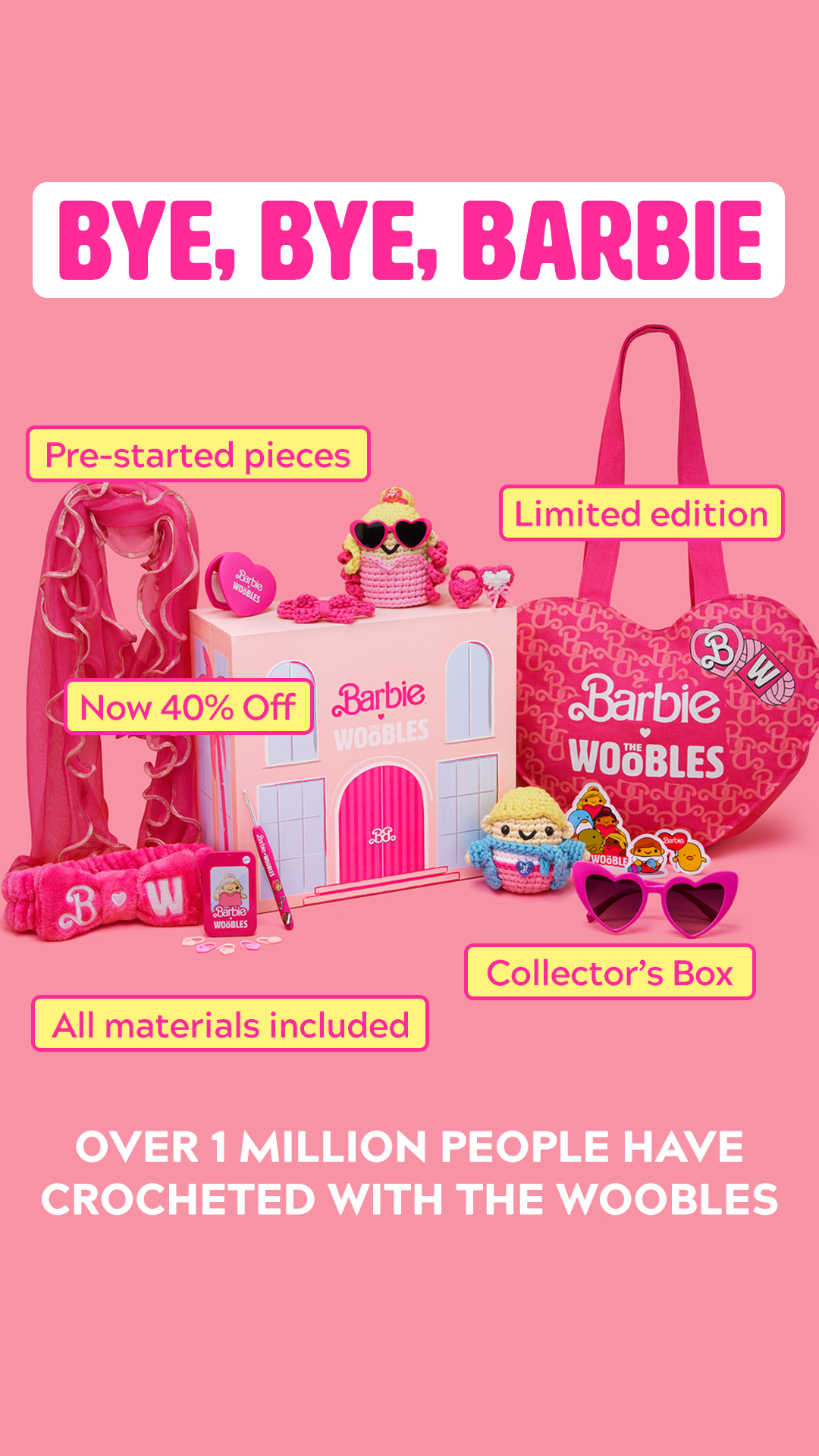 The Woobles Facebook ad from Feb 24, 2026