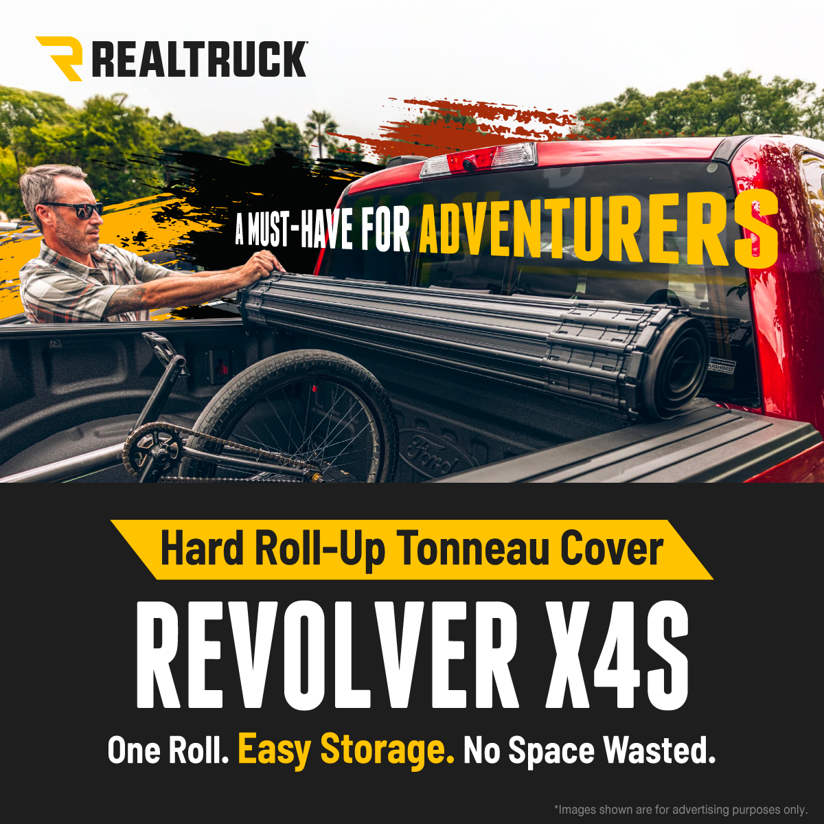 RealTruck Indonesia Facebook ad: The Revolver X4s is a professional grade roll up tonneau…