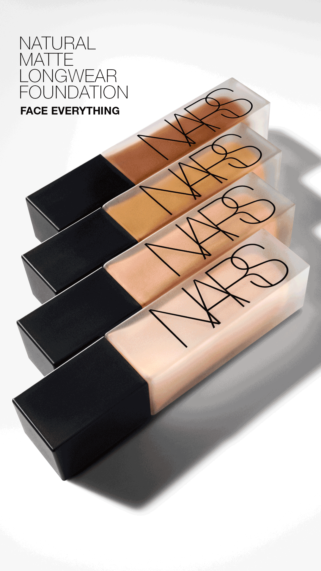NARS Cosmetics Facebook ad: Discover 24 hours* of shine control and weightless…