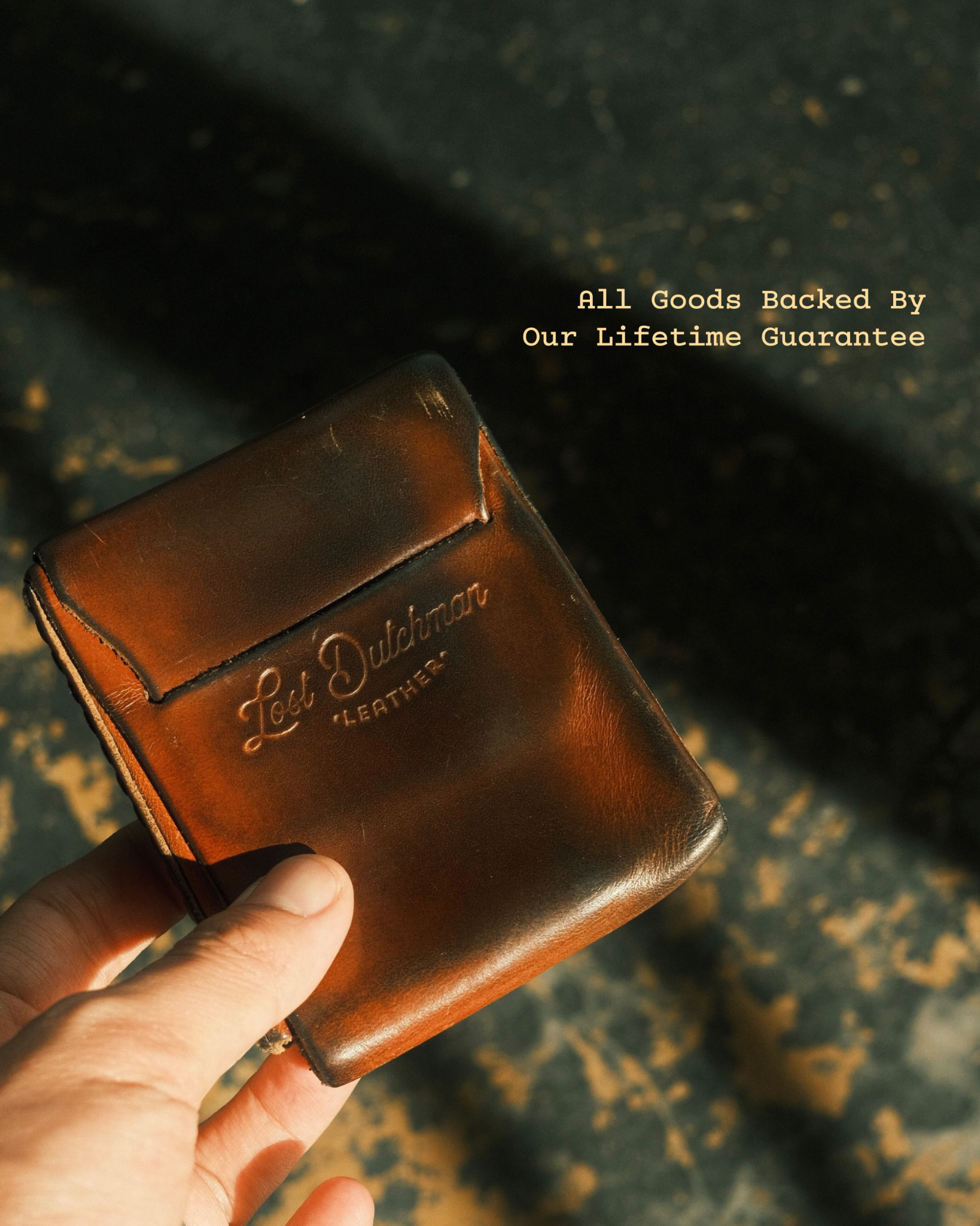 Lost Dutchman Leather Goods Facebook ad