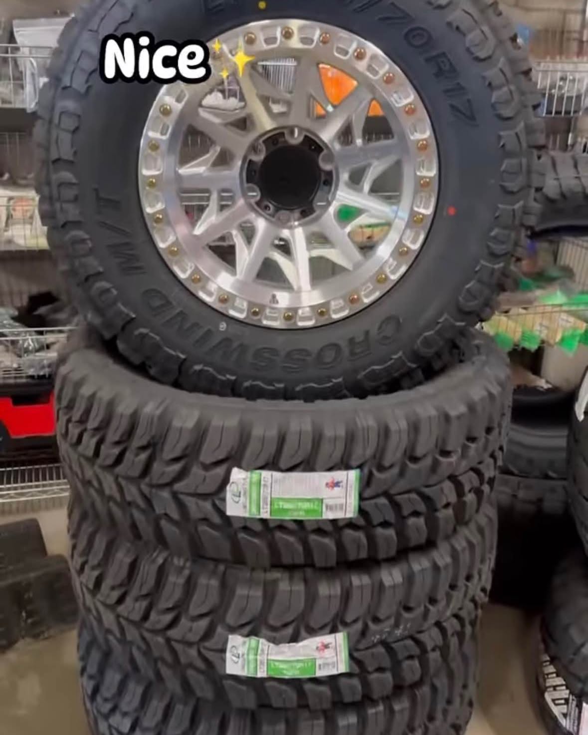 Stateside Sales Facebook ad: Lock Off-road Wheels and New Mud Tires Package Deal…